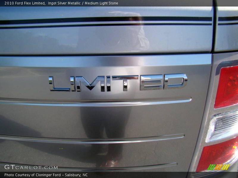 Ingot Silver Metallic / Medium Light Stone 2010 Ford Flex Limited