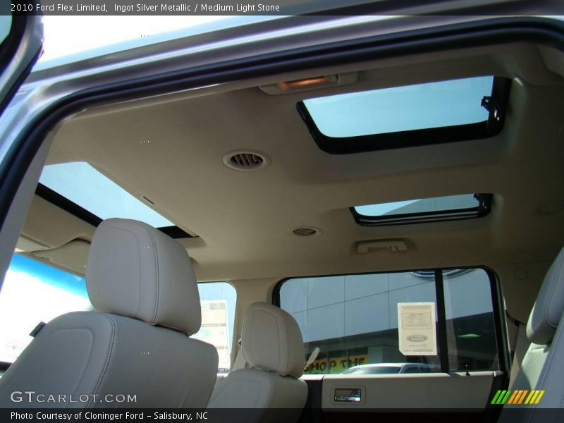 Ingot Silver Metallic / Medium Light Stone 2010 Ford Flex Limited