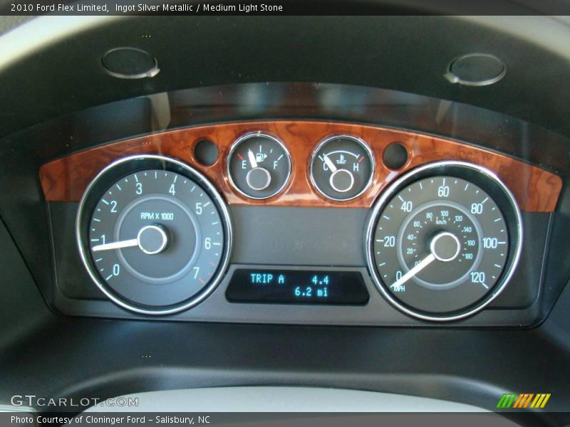 Ingot Silver Metallic / Medium Light Stone 2010 Ford Flex Limited