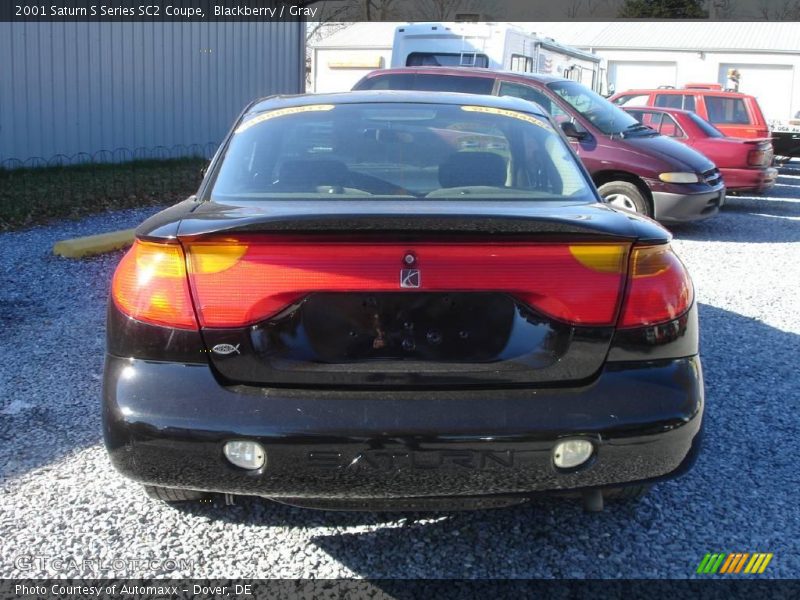 Blackberry / Gray 2001 Saturn S Series SC2 Coupe