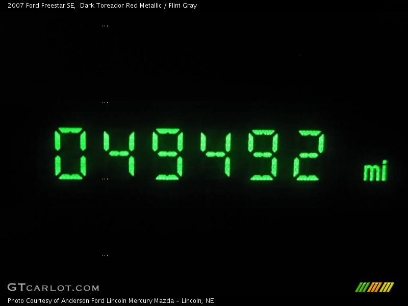 Dark Toreador Red Metallic / Flint Gray 2007 Ford Freestar SE