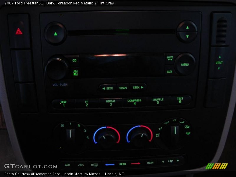 Dark Toreador Red Metallic / Flint Gray 2007 Ford Freestar SE