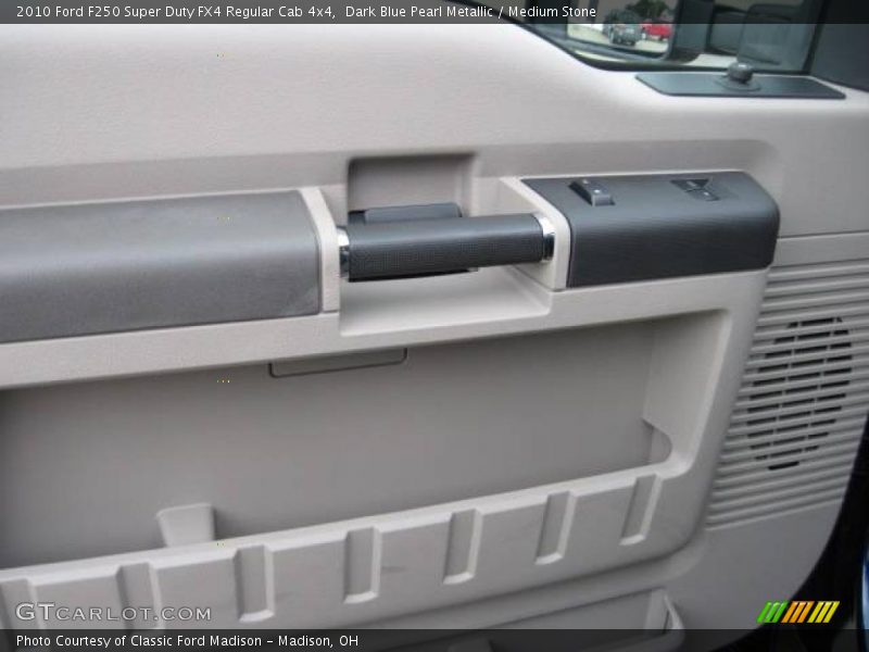 Dark Blue Pearl Metallic / Medium Stone 2010 Ford F250 Super Duty FX4 Regular Cab 4x4