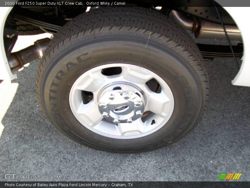 Oxford White / Camel 2010 Ford F250 Super Duty XLT Crew Cab