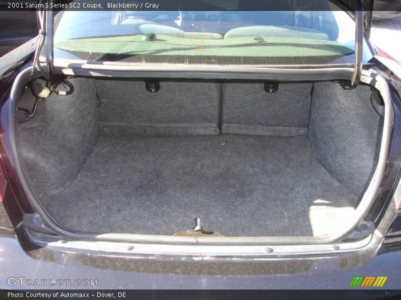 Blackberry / Gray 2001 Saturn S Series SC2 Coupe