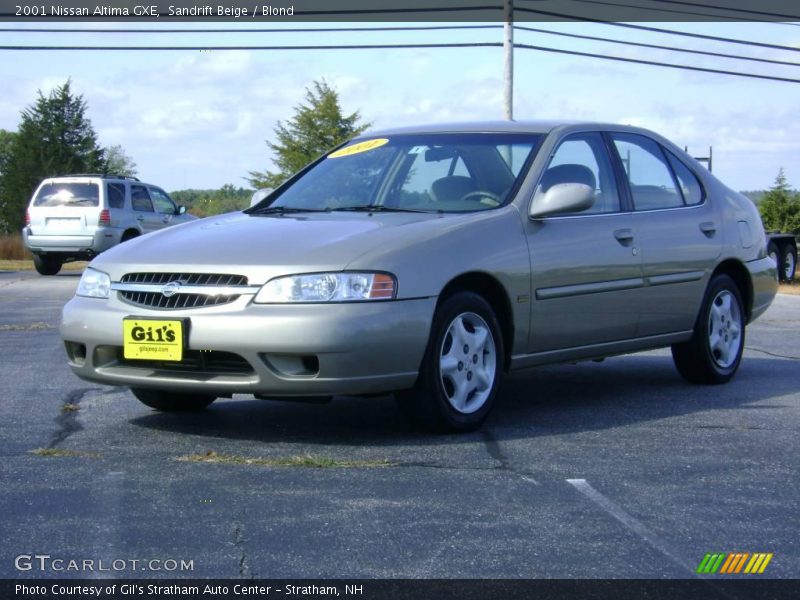 Sandrift Beige / Blond 2001 Nissan Altima GXE