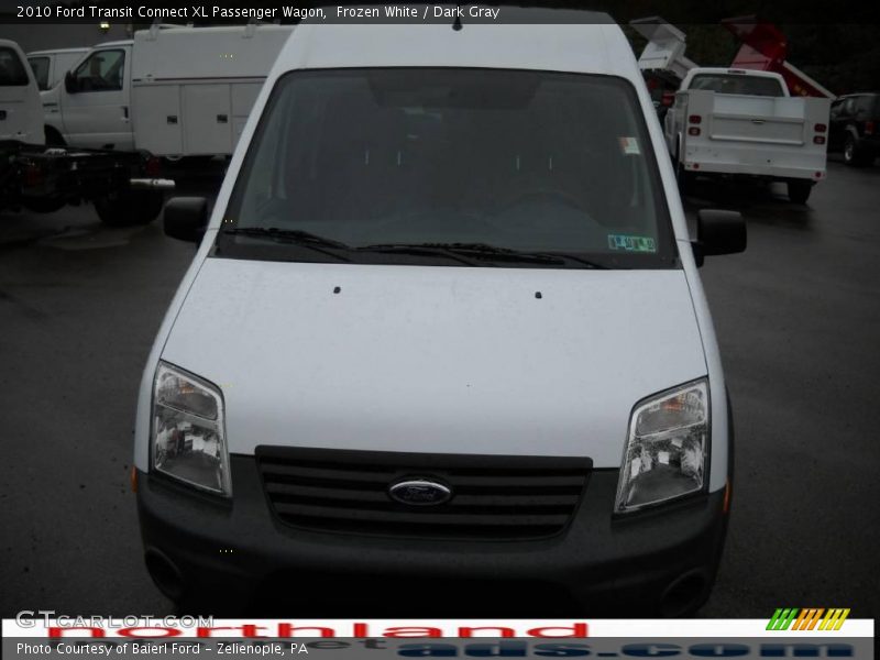 Frozen White / Dark Gray 2010 Ford Transit Connect XL Passenger Wagon