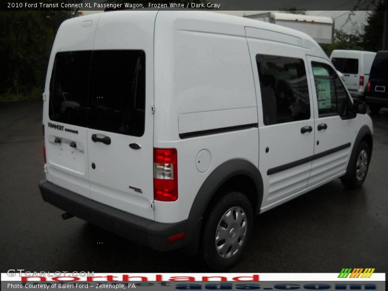 Frozen White / Dark Gray 2010 Ford Transit Connect XL Passenger Wagon