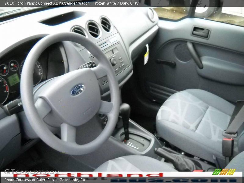 Frozen White / Dark Gray 2010 Ford Transit Connect XL Passenger Wagon