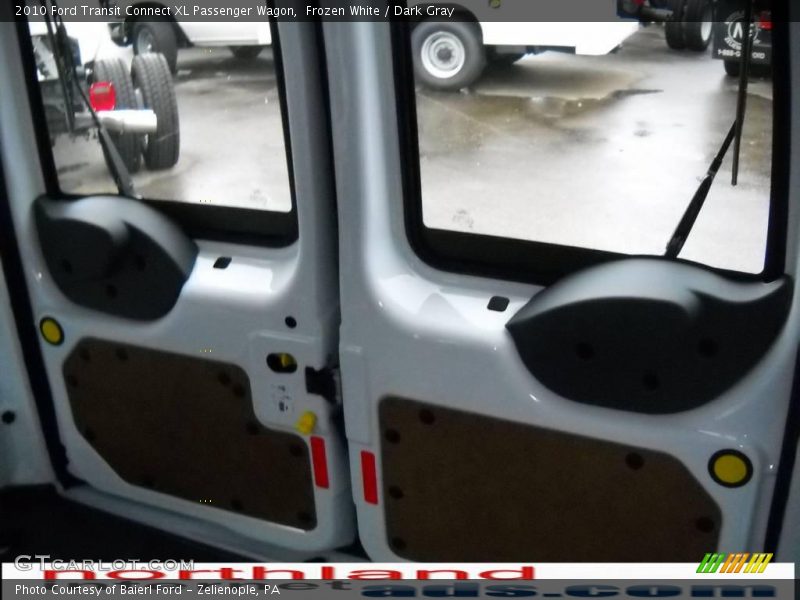 Frozen White / Dark Gray 2010 Ford Transit Connect XL Passenger Wagon