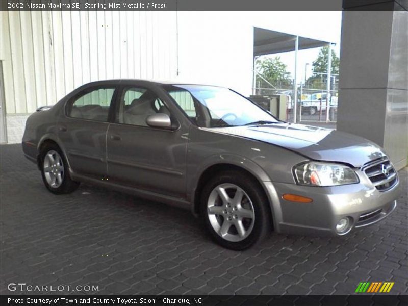 Sterling Mist Metallic / Frost 2002 Nissan Maxima SE