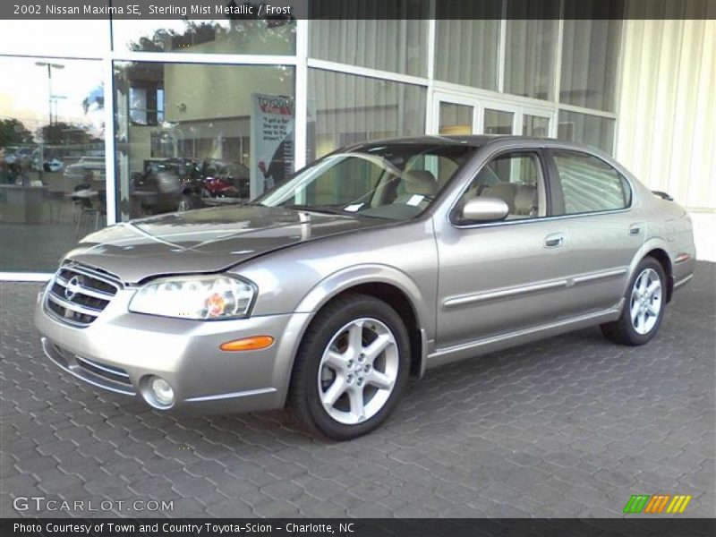 Sterling Mist Metallic / Frost 2002 Nissan Maxima SE