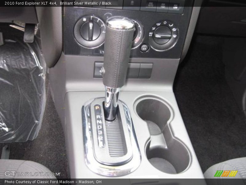 Brilliant Silver Metallic / Black 2010 Ford Explorer XLT 4x4