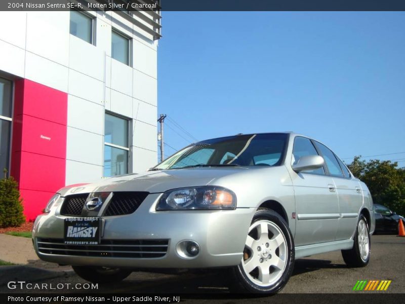 Molten Silver / Charcoal 2004 Nissan Sentra SE-R