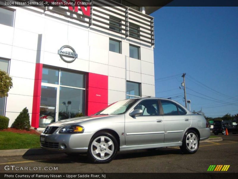 Molten Silver / Charcoal 2004 Nissan Sentra SE-R