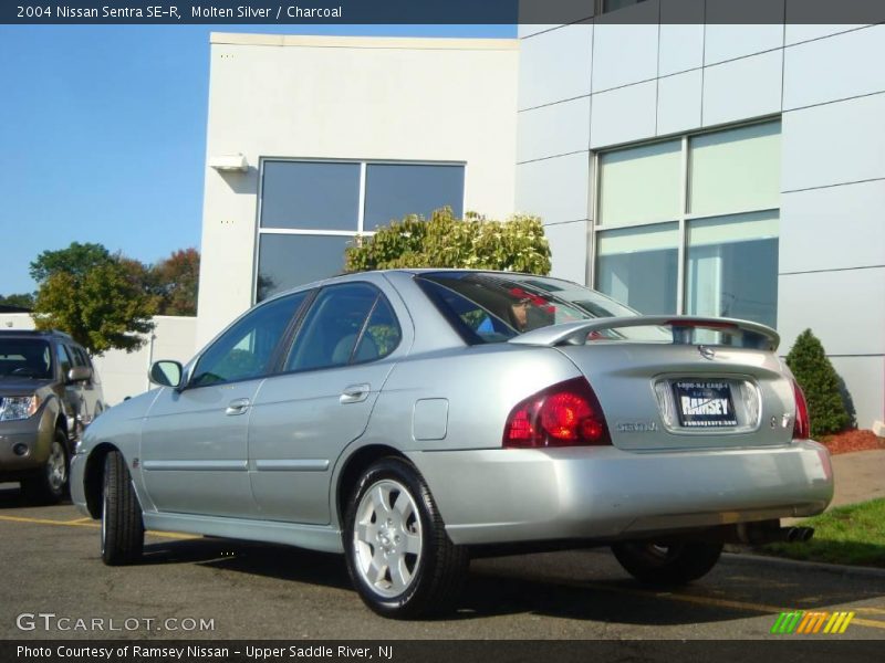 Molten Silver / Charcoal 2004 Nissan Sentra SE-R