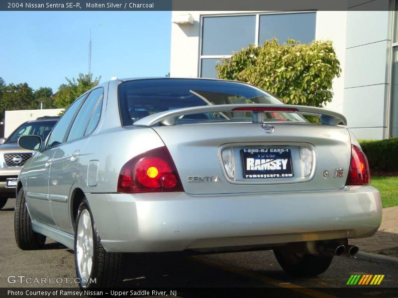 Molten Silver / Charcoal 2004 Nissan Sentra SE-R
