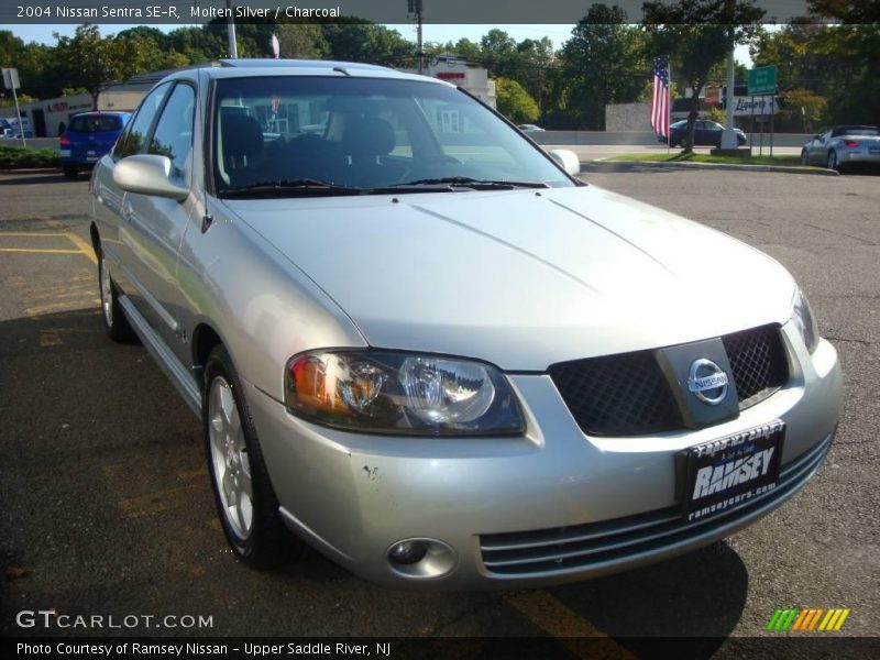 Molten Silver / Charcoal 2004 Nissan Sentra SE-R