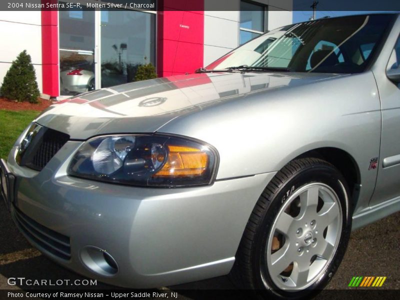 Molten Silver / Charcoal 2004 Nissan Sentra SE-R