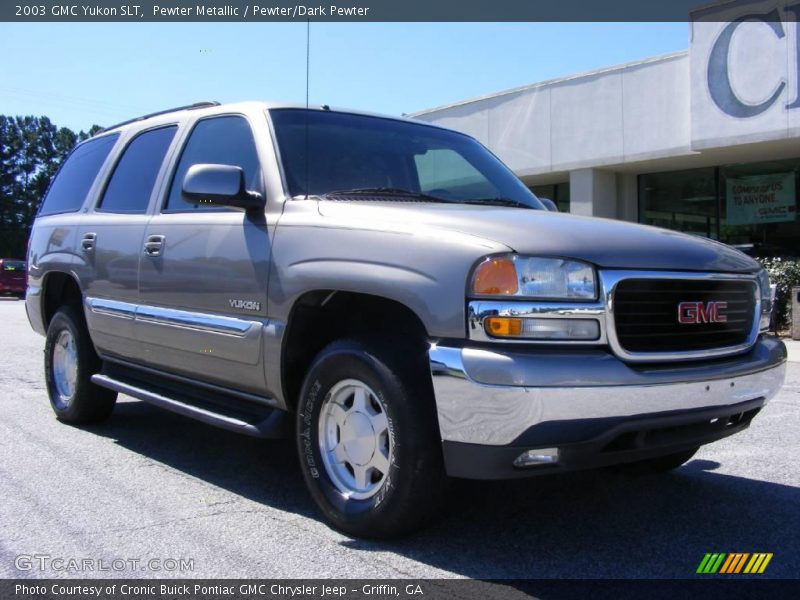 Pewter Metallic / Pewter/Dark Pewter 2003 GMC Yukon SLT