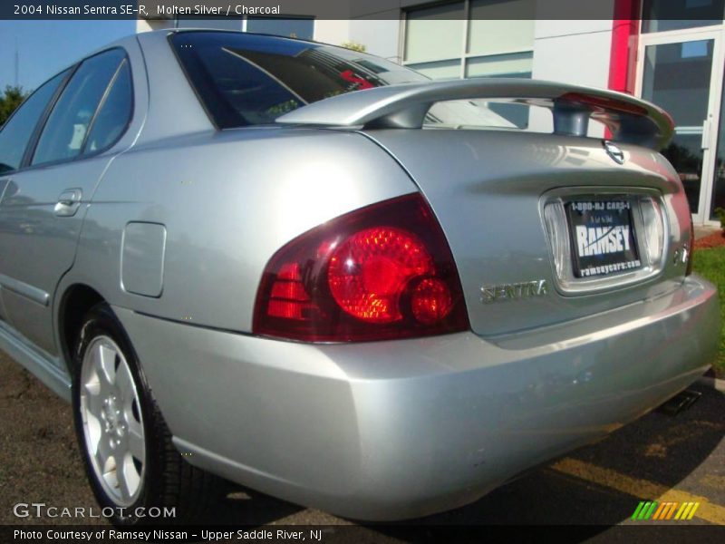 Molten Silver / Charcoal 2004 Nissan Sentra SE-R