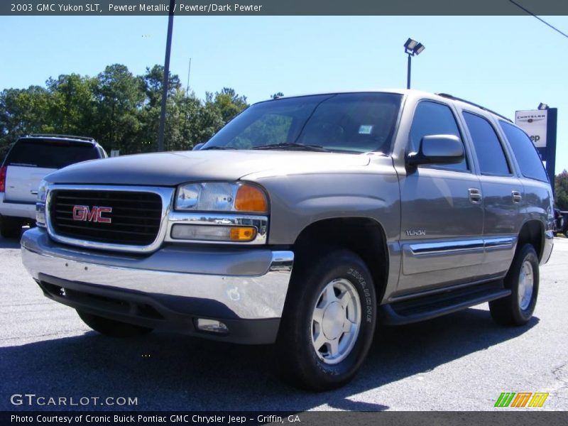 Pewter Metallic / Pewter/Dark Pewter 2003 GMC Yukon SLT