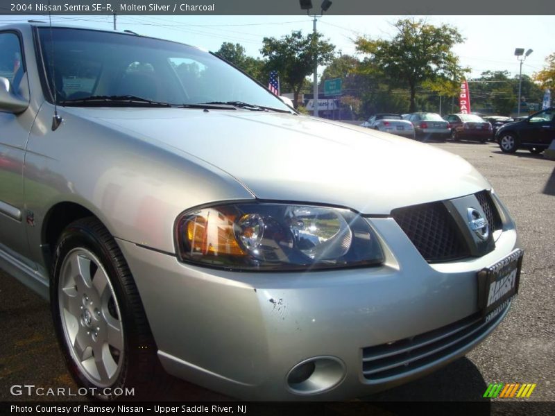 Molten Silver / Charcoal 2004 Nissan Sentra SE-R