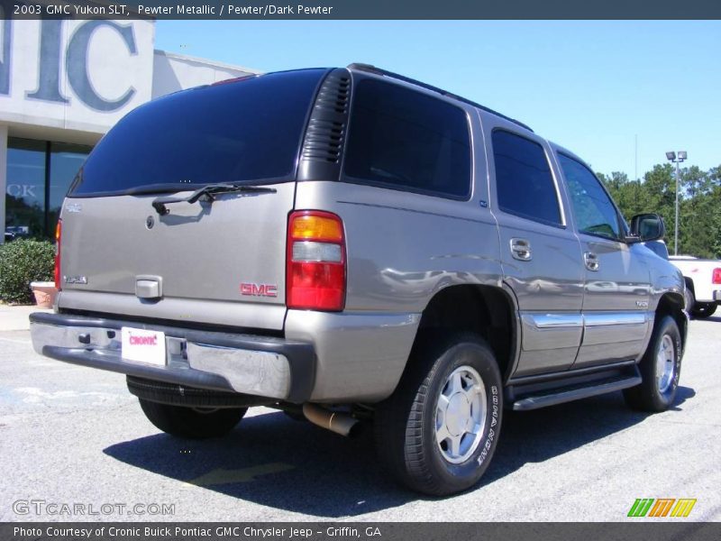 Pewter Metallic / Pewter/Dark Pewter 2003 GMC Yukon SLT