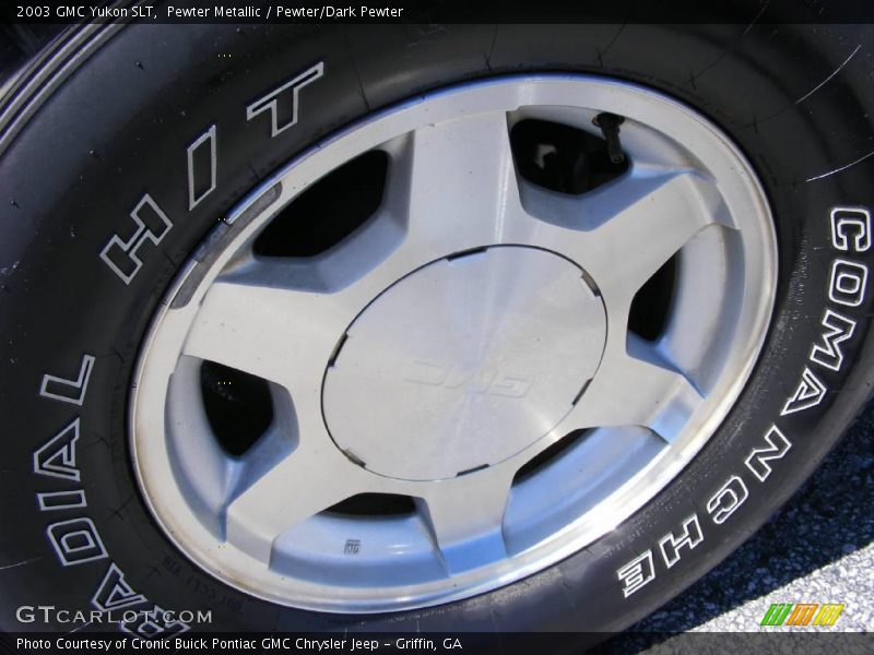 Pewter Metallic / Pewter/Dark Pewter 2003 GMC Yukon SLT