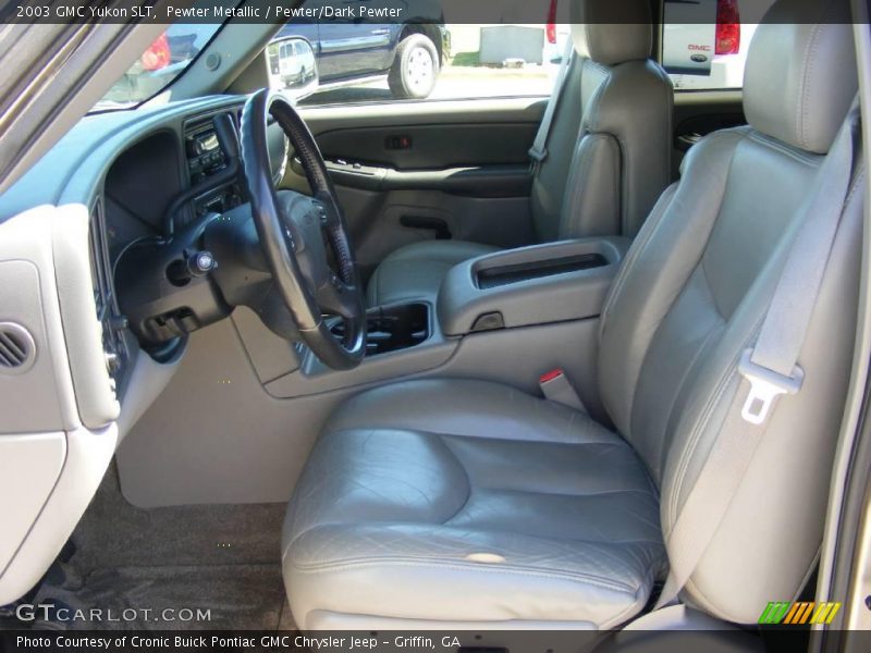 Pewter Metallic / Pewter/Dark Pewter 2003 GMC Yukon SLT