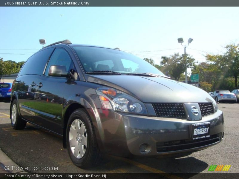 Smoke Metallic / Gray 2006 Nissan Quest 3.5 S