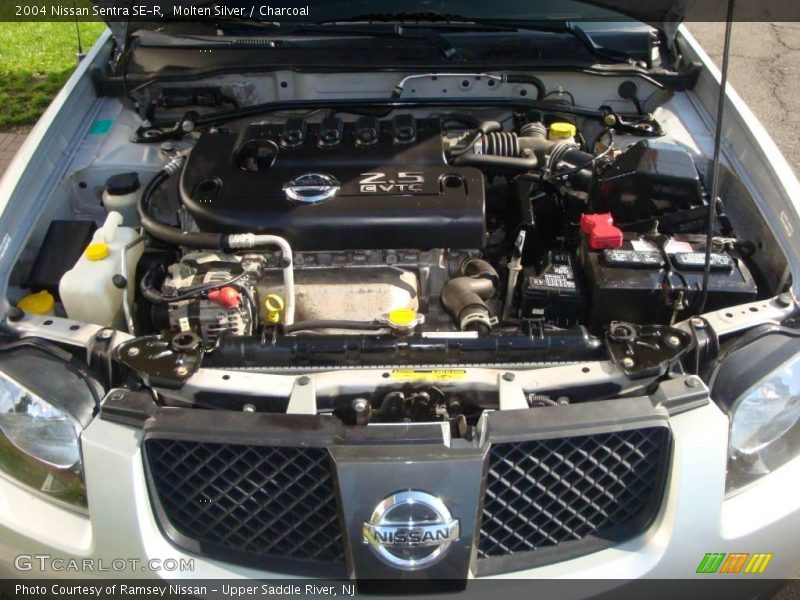Molten Silver / Charcoal 2004 Nissan Sentra SE-R