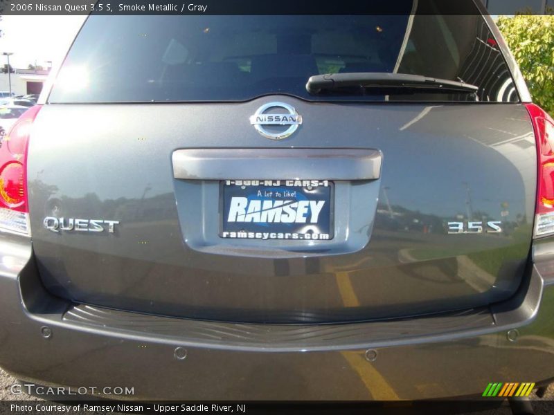 Smoke Metallic / Gray 2006 Nissan Quest 3.5 S