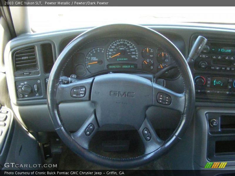 Pewter Metallic / Pewter/Dark Pewter 2003 GMC Yukon SLT