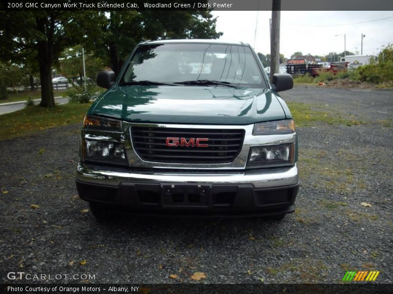 Woodland Green / Dark Pewter 2006 GMC Canyon Work Truck Extended Cab