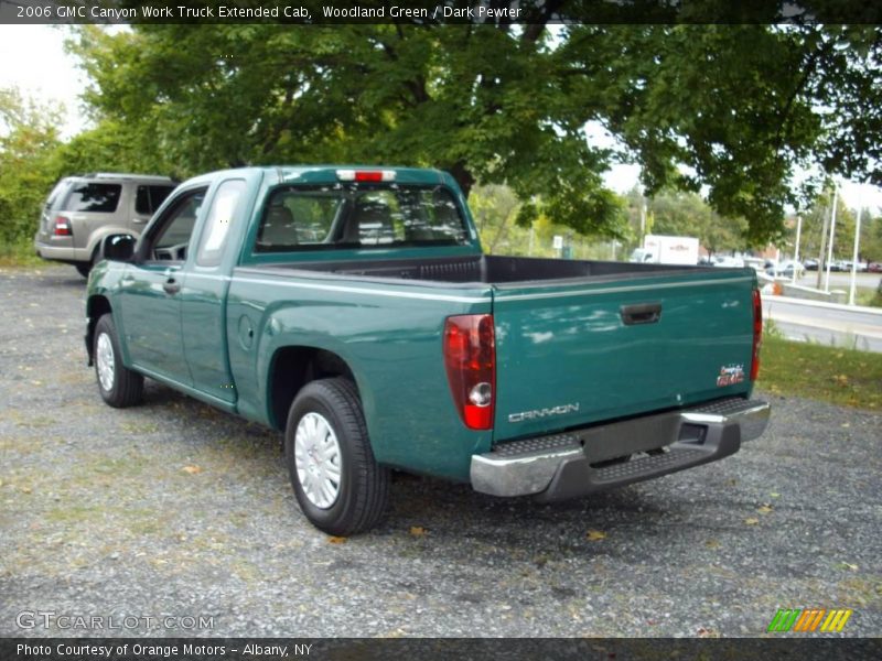 Woodland Green / Dark Pewter 2006 GMC Canyon Work Truck Extended Cab