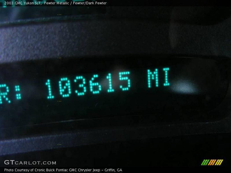 Pewter Metallic / Pewter/Dark Pewter 2003 GMC Yukon SLT
