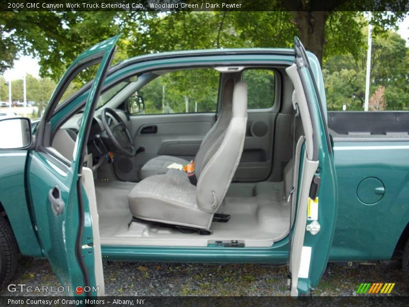 Woodland Green / Dark Pewter 2006 GMC Canyon Work Truck Extended Cab