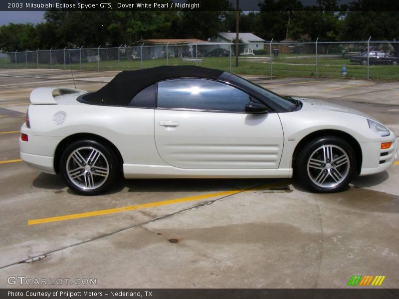 Dover White Pearl / Midnight 2003 Mitsubishi Eclipse Spyder GTS