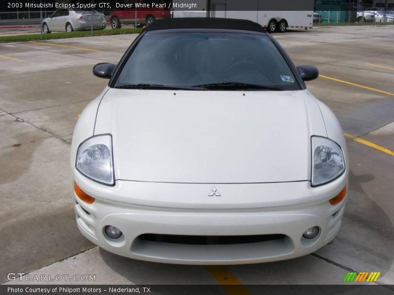 Dover White Pearl / Midnight 2003 Mitsubishi Eclipse Spyder GTS