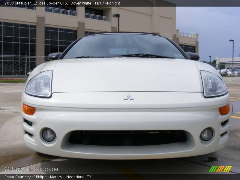 Dover White Pearl / Midnight 2003 Mitsubishi Eclipse Spyder GTS