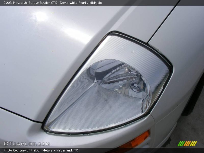 Dover White Pearl / Midnight 2003 Mitsubishi Eclipse Spyder GTS
