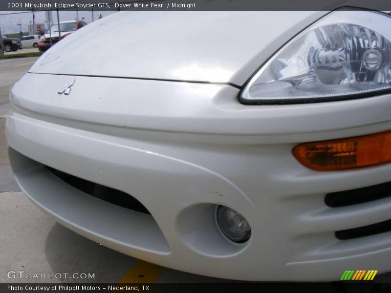 Dover White Pearl / Midnight 2003 Mitsubishi Eclipse Spyder GTS