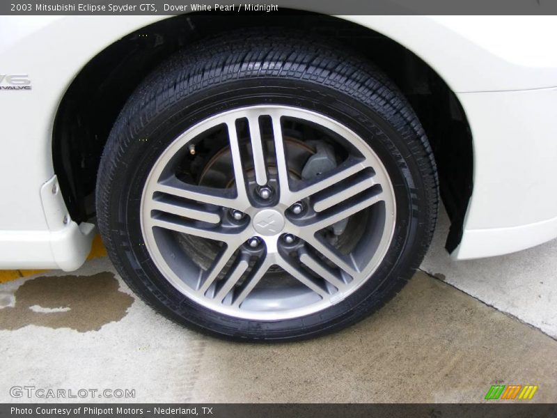 Dover White Pearl / Midnight 2003 Mitsubishi Eclipse Spyder GTS