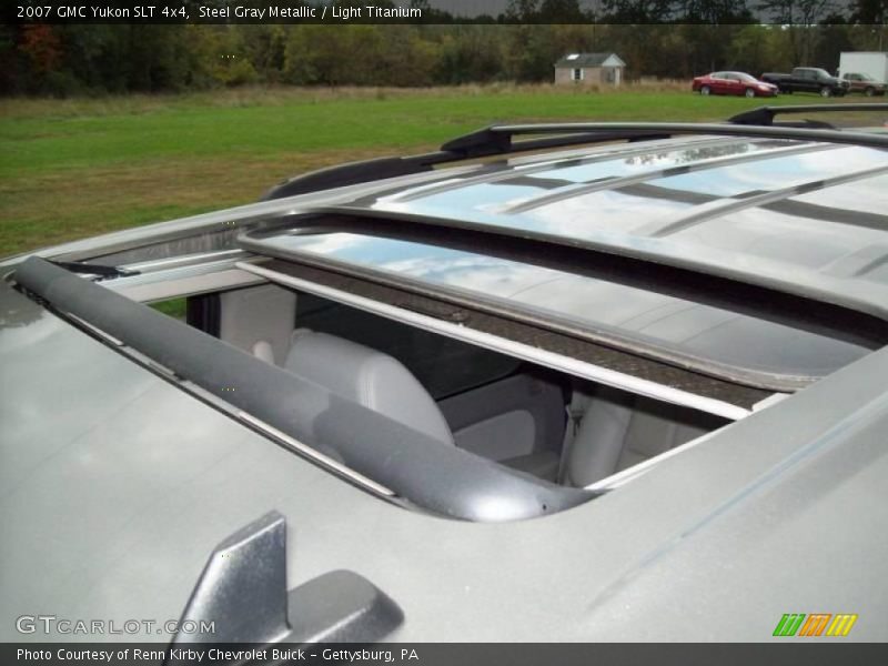 Steel Gray Metallic / Light Titanium 2007 GMC Yukon SLT 4x4