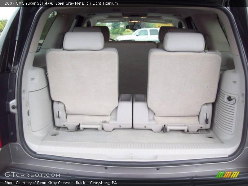 Steel Gray Metallic / Light Titanium 2007 GMC Yukon SLT 4x4