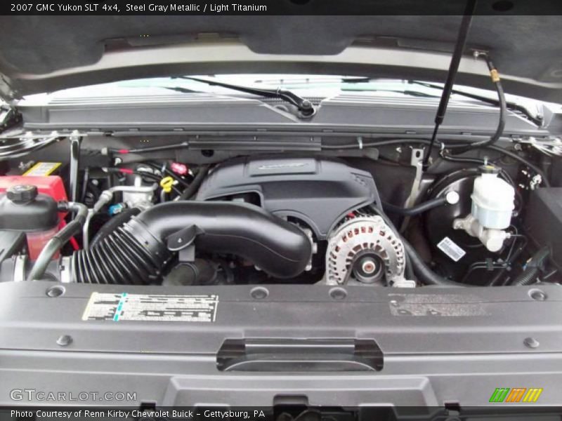 Steel Gray Metallic / Light Titanium 2007 GMC Yukon SLT 4x4