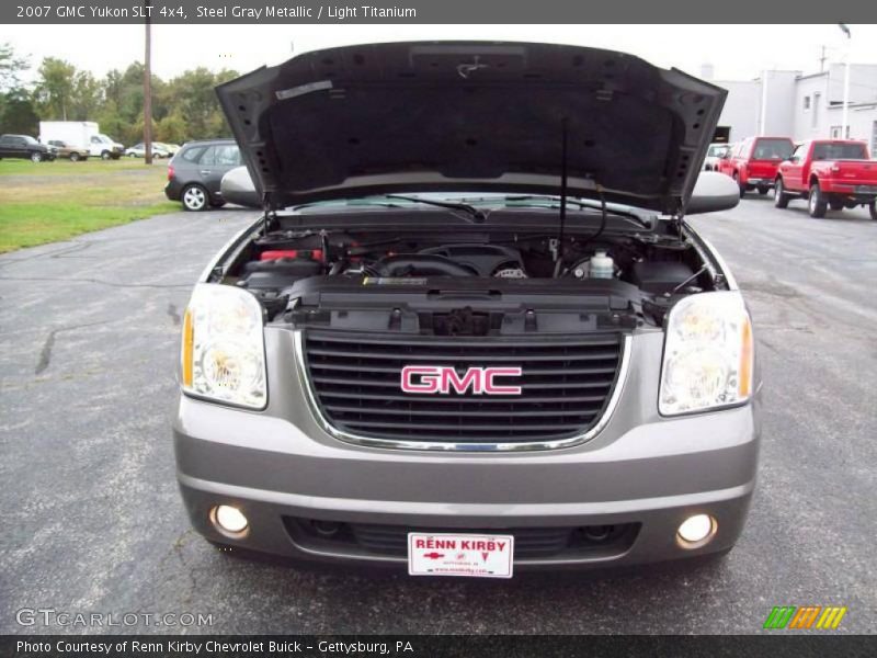 Steel Gray Metallic / Light Titanium 2007 GMC Yukon SLT 4x4