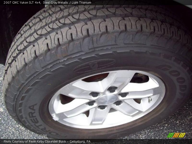 Steel Gray Metallic / Light Titanium 2007 GMC Yukon SLT 4x4