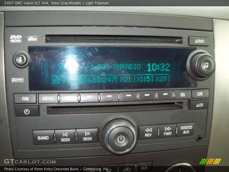 Steel Gray Metallic / Light Titanium 2007 GMC Yukon SLT 4x4